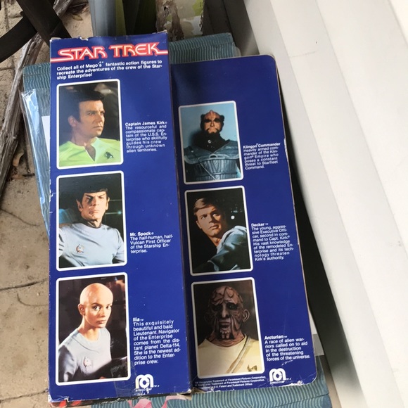 1979StarTrek12.5 inch DECKER in original box with space gun - Picture 2 of 4